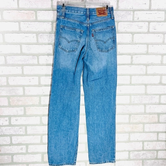 Levi's ‘94 Baggy Straight Leg Distressed Jeans Size 24 - Picture 7 of 10